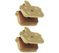 LT Easiyl Lot de 2 paires de plaquettes de frein entièrement métalliques à base de cuivre compatibles avec Kugoo G-Booster