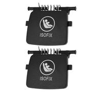 LT Easiyl Lot de 2 panneaux de housse de siège arrière Isofix 52207474100 compatibles avec BMW X3 X4 G01 G02 2018-2021