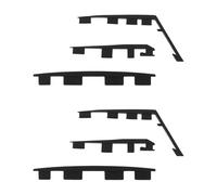 LT Easiyl Lot de 2 Pieds en Caoutchouc pour Console de Jeu Compatible avec PS4 CUH-1000 1000 Noir