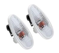 LT Easiyl Lot de 2 répétiteurs de clignotants latéraux avant MR522027 MI2570101 compatibles avec Mitsubishi Lancer 2002-2006