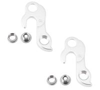 LT Easiyl Lot de 2 Supports de Dérailleur Mécanique en Alliage D'aluminium Modèle GH-036 Compatible avec Bianchi Et Compatible avec Winora