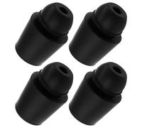 LT Easiyl Lot de 20 amortisseurs universels en caoutchouc pour portière de voiture - Compatible avec Kia - Compatible avec Hyundai - Noir