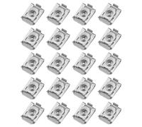 LT Easiyl Lot de 20 clips de fixation pour panneau de porte avant 51717065773 Compatible avec BMW Série 3 Argenté