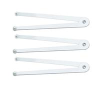 LT Easiyl Lot de 3 clés à molette d'angle réglable de 180 mm à extrémité ouverte pour meuleuse d'angle et meuleuse Argenté
