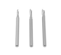 LT Easiyl Lot de 3 Fraises à Spirale en Carbure de Tungstène Et Acier de 1/8 Po pour MDF PVC Acrylique Bois Massif Panneaux de Particules Contreplaqué