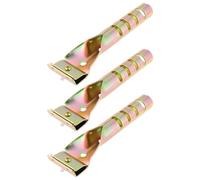 LT Easiyl Lot de 3pcs Grattoirs à Peinture Robustes en Acier Au Carbone pour Enlever La Peinture La Colle La Rouille Du Bois (sans Lame)