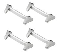 LT Easiyl Lot de 4 adaptateurs de bracelet de montre argentés 22 mm compatibles avec Samsung Galaxy Watch8 Classic 46 mm 40/44 mm