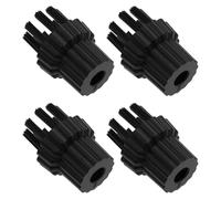 LT Easiyl Lot de 4 brosses de rechange en nylon avec filetage M8 compatible avec balai vapeur H20 X5, nettoyage multi-surfaces
