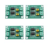 LT Easiyl Lot de 4 cartes de circuit imprimé 2 canaux optocoupleur PC817 3,6-30 V pour capteurs, actionneurs, alimentations