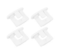 LT Easiyl Lot de 4 Clips d'arrêt pour Panier Supérieur de Lave-vaisselle Capuchon Coulissant Compatible avec GE Lave-vaisselle Compatible avec Hotpoint AP4484666 WD12X344 Lave-vaisselle