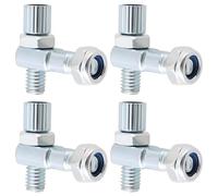 LT Easiyl Lot de 4 étriers de Frein de Vélo M6 Weldtite Câble de Réglage Latéral pour Vélos de Route Et de Montagne