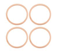 LT Easiyl Lot de 4 joints de tuyau d'échappement moto 11009-1866 18067-004 31,6 x 39 x 2,2 mm compatibles avec Kawasaki ZR7S ZR750 2000-2005