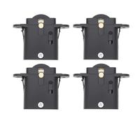 LT Easiyl Lot de 4 roulettes de porte coulissante 32 mm 59 x 74,5 x 15 mm pour portes de sécurité