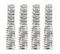 LT Easiyl Lot de 4pcs Boulons Réducteurs de Filetage Adaptateur Réducteur de Filetage en Acier Inoxydable 304 Goujons à Double Filetage pour Scooter Vélo Jouet Ventilateur (M6x12,5mm à M5x12,5mm)
