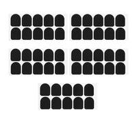 LT Easiyl Lot de 5 Autocollants pour Doigts de Jeu 25 X 20 Mm Compatible avec La Plupart des Tailles de Doigts Noirs