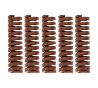 LT Easiyl Lot de 5 ressorts de compression robustes pour moules à haute rigidité Marron 8 x 4 x 30 mm