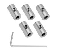 LT Easiyl Lot de 5 serre-câbles en acier inoxydable 304 de 1 à 1,5 mm avec clé hexagonale, longueur 15 mm, diamètre extérieur 8 mm, diamètre intérieur 3,5 mm