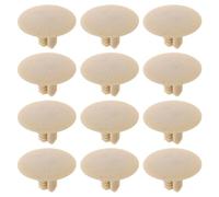 LT Easiyl Lot de 50 Clips de Fixation pour Toit de Voiture 321867838 3218678388AX Compatible avec Golf 2 3 T4 Compatible avec B3 B4 24x12x8,3 Mm