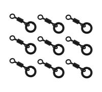 LT Easiyl Lot de 50 micro-anneaux pivotants pour pêche à la carpe 20#
