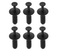 LT Easiyl Lot de 50 rivets de fixation extensibles en plastique de 6 mm pour pare-chocs de voiture, garde-boues, portes et panneaux intérieurs