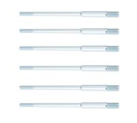 LT Easiyl Lot de 6 Vis de Fixation de Filtre à Air Et de Carburateur 90042-ZE8-000 Compatible avec Honda GX340 Et GX390 M6 X M8 X 133 Mm