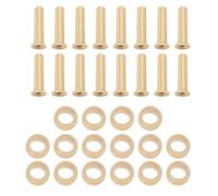 LT Easiyl Lot de 60 Manchons Compression Laiton Embouts Tube 4 Mm Diamètre Extérieur Kit Raccord Virole Laiton Et d'insertion Tuyau Tuyau d'air d'eau Et Gaz Adapté Raccordement de Tuyaux de 4 Mm