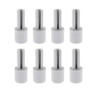 LT Easiyl Lot de 8 Rallonges de Potentiomètre en Plastique Gris 10 X 25 Mm pour Potentiomètre de Mixage Guitare électrique