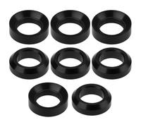 LT Easiyl Lot de 8 Rondelles de Frein Concaves en Titane M6 Compatible avec XT 6,1 X 3 Mm Et 10 X 5,5 Mm Noires