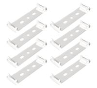 LT Easiyl Lot de 8pcs Clips de Fixation pour Tubes Lumineux à LED 74x20x9mm Pour Luminaire Tubulaire
