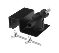 LT Easiyl Support de Gouttière pour Panneau Solaire en Alliage d'aluminium ABS Résistant aux Intempéries Versions de Panneau Solaire Compatible avec Arlo HD/Light/Utra/Pro 2/Pro, Noir