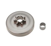 LT Easiyl Tambour d'embrayage de Tronçonneuse avec Support de Roulement 537291602 Compatible avec Husqvarna 460