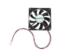 LT Easiyl Ventilateur de Refroidissement 12 V 1,3 W 3 Broches KDE1208PHV3 Adapté Aux équipements Industriels Ordinateurs de Bureau