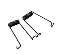 LT-Tool, 1 Paire Torsion Spring avec Crochet Cage à Oiseaux Piège à Gauche à Droite (Taille : 4.0x19.5x100mm 1pair)