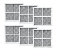 LT120F Lot de 6 filtres à air de rechange pour réfrigérateur LG LT120F Kenmore Elite, filtre à air de rechange pour réfrigérateur ADQ73214402, ADQ73214403, ADQ73214404