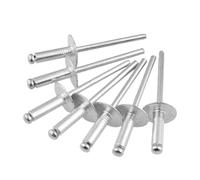 LTADX 100/20PCS Kit de Rivets Aveugles en Aluminium à Grande Flasque, Rivets Pop à Extrémité Ouverte for Décoration, Tuyauterie, Bateaux et Matériel Maison(20PCS,20mm)