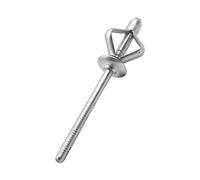 LTADX Rivets triples imperméables de 20/50 pièces, rivets aveugles pliants en alliage d'aluminium avec joint torique de rondelle d'étanchéité, rivets pop explosifs Tri-Grip(20Pcs,6.4x20mm)