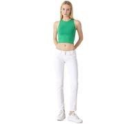 LTB Jeans - Femme - Molly - Taille Basse - Jean Slim fit - Pantalon, Blanc., 31W / 34L