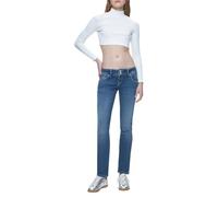 LTB Jeans Jean Molly 200 pour Femme - Bleu - Taille Basse - Fabriqué en Coton mélangé - Taille 28, 32, Bleu, 28W / 32L