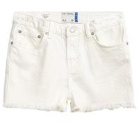 LTB Jeans Layla G Short en Denim, Blanc délavé rétro, 158 Fille