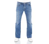 LTB Pantalon en jean stretch pour homme - Timor - Bootcut - Bleu Noir Taille 28, 29, 30, 31, 32, 33, 34, 36, 38, 40, 32W / 36L