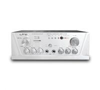 LTC - ATM2000USB-BT - Amplificateur stéréo de 2 x 50 W - USB, SD et Bluetooth - Silver