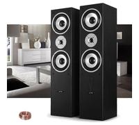 Enceintes Hifi/Home-Cinéma Salon Maison Sourround Noir 2x500W LTC L766-BK
