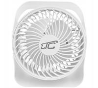 LTC LXWB16 Ventilateur de bureau sans fil 2000 mAh USB-C 4 vitesses Blanc
