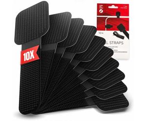 LTC WALL STRAPS (10 Pcs - Noir) (PRO 3110) Nouveau
