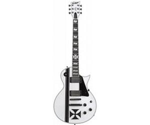 Ltd IRONCROSS-SW - Guitare Électrique Signature James Hetfield Ironcross Snow White
