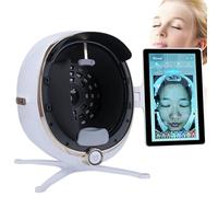 LTdlhFk Analyseur Cutané Numérique 3D 13,3 Pouces, Machine Intelligente IA D'analyse De La Peau du Visage, 38 Millions De Pixels + 8 Spectrales, Machine D'analyse De La Pigmentation Cutanée