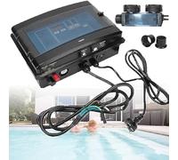 LTdlhFk Générateur De Chlore Au Sel, électrolyseur d'eau Salée, Système De Chloration pour Piscine d'eau Salée, électrolyseur De Chlore pour Piscine, pour Spa,50m³-20g/h