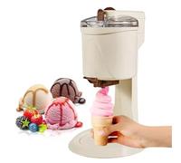 LTdlhFk Ice Cream Maker, Mini Frozen Yogurt Machine for Kids,Home DIY Kitchen Automatic Mini Fruit Soft Serve Ice Cream Machine,1l Capacity