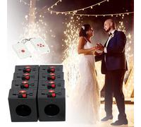 LTdlhFk Système D'allumage De Feux d'artifice, Système De Tir De Feux d'artifice à Flamme Froide, Télécommande sans Fil, 8 Canaux, pour Les Feux d'artifice Professionnels