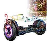 LTdlhFk Trottinette électrique Hoverboard, Smart Board à Deux Roues, Double Moteur, avec Lumières LED Colorées, Roues Bluetooth De 6,5 Pouces, Hoverboard électrique Bluetooth,D